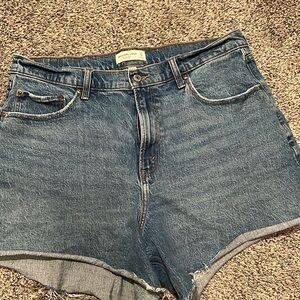 Abercrombie and fitch Denim Blue Women's Shorts